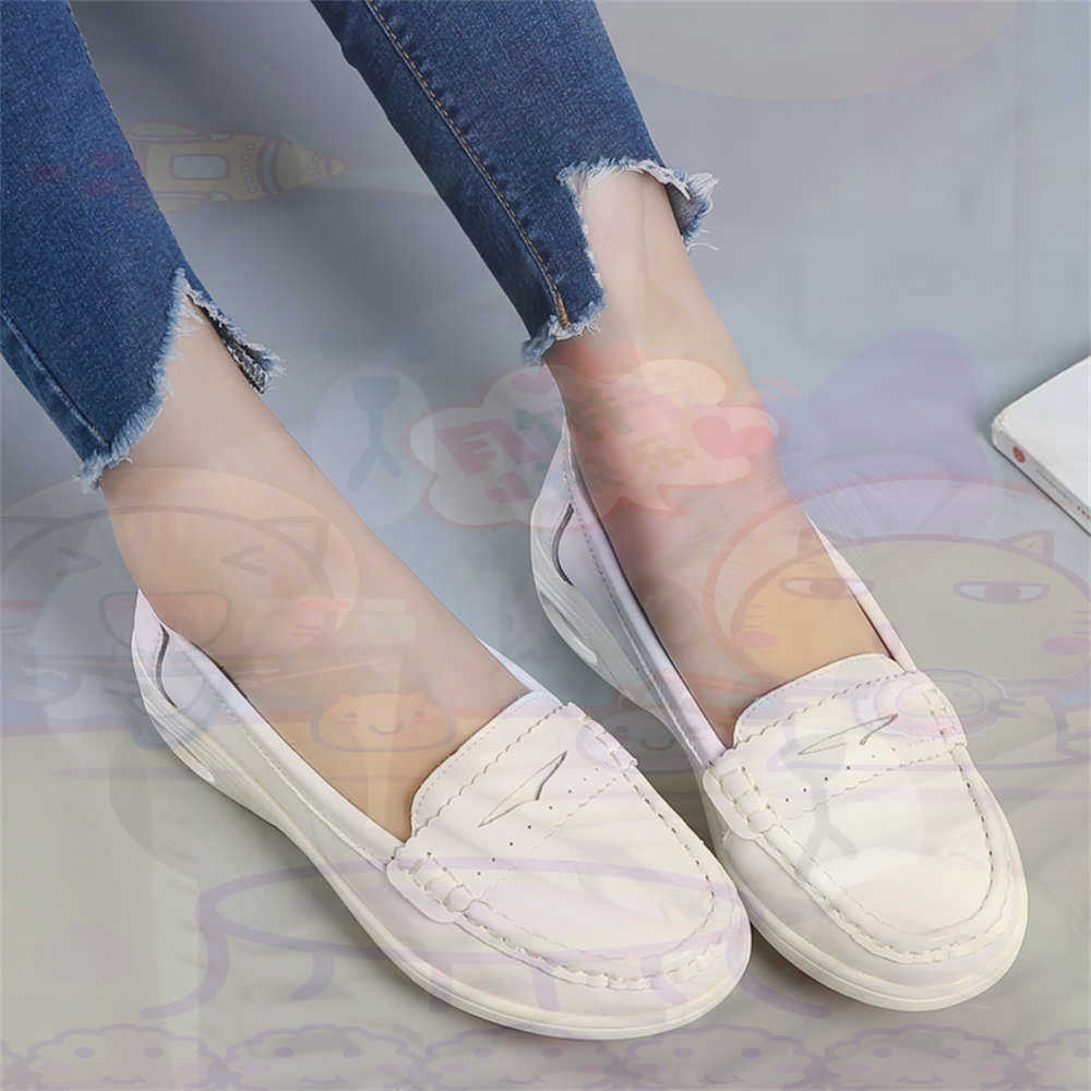 Men'S Formal Wear Uk - Yumuşak Slip-on Bayan Büyük Boy Ayakkabı