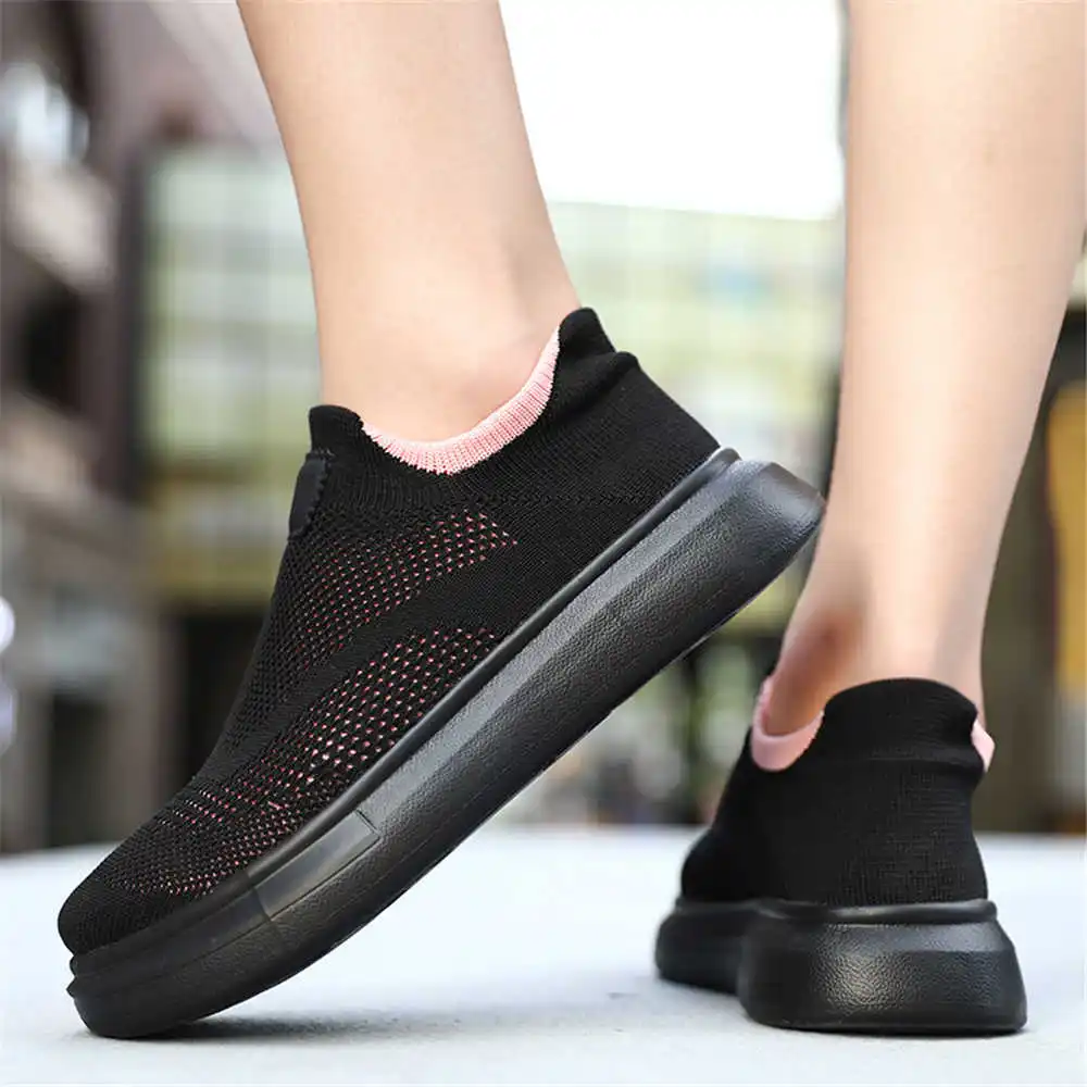 Men'S Formal Wear Uk - Platform çorap kahverengi ayakkabı kadın kaykay