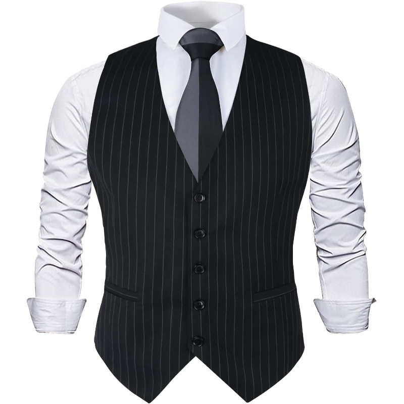 Erkek İnce Çizgili İş Elbisesi - Men'S Formal Wear Waistcoat incelemesi ve fiyatı