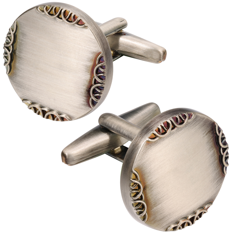 Yeni antik gümüş renk kol düğm - Cufflinks Silver Set incelemesi ve fiyatı