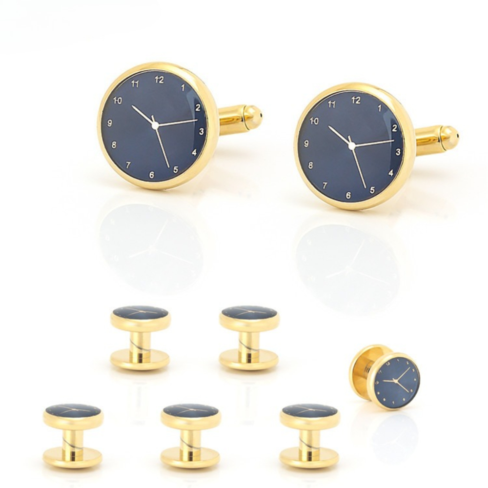 Zaman Estetiği Altın Gümüş Saa - Cufflinks Silver Set incelemesi ve fiyatı