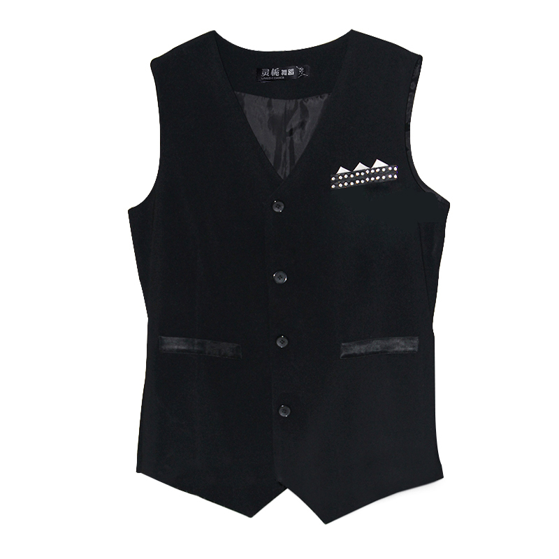 Erkek Performans Siyah Latin A - Men'S Formal Wear Waistcoat incelemesi ve fiyatı