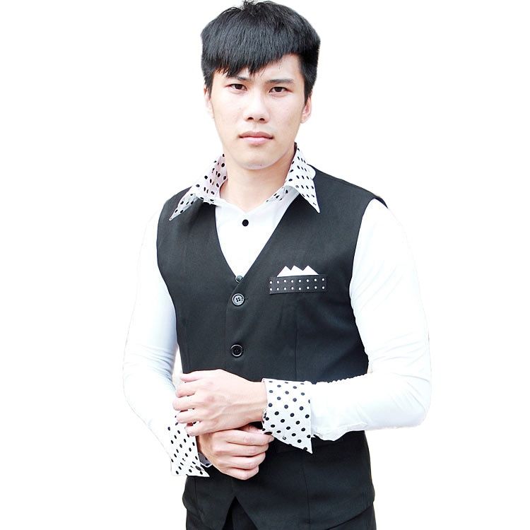 Erkek Performans Siyah Latin A - Men'S Formal Wear Waistcoat incelemesi ve fiyatı