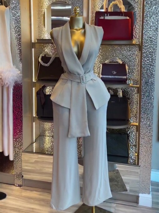 Kadın Kolsuz V Yaka Yelek Takı - Men'S Formal Wear Waistcoat incelemesi ve fiyatı