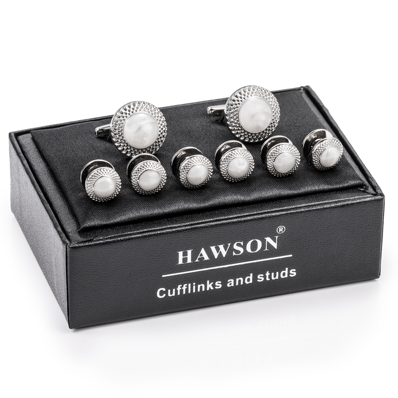 HAWSON Gümüş Kaplama Opal Kabu - Cufflinks Silver Set incelemesi ve fiyatı