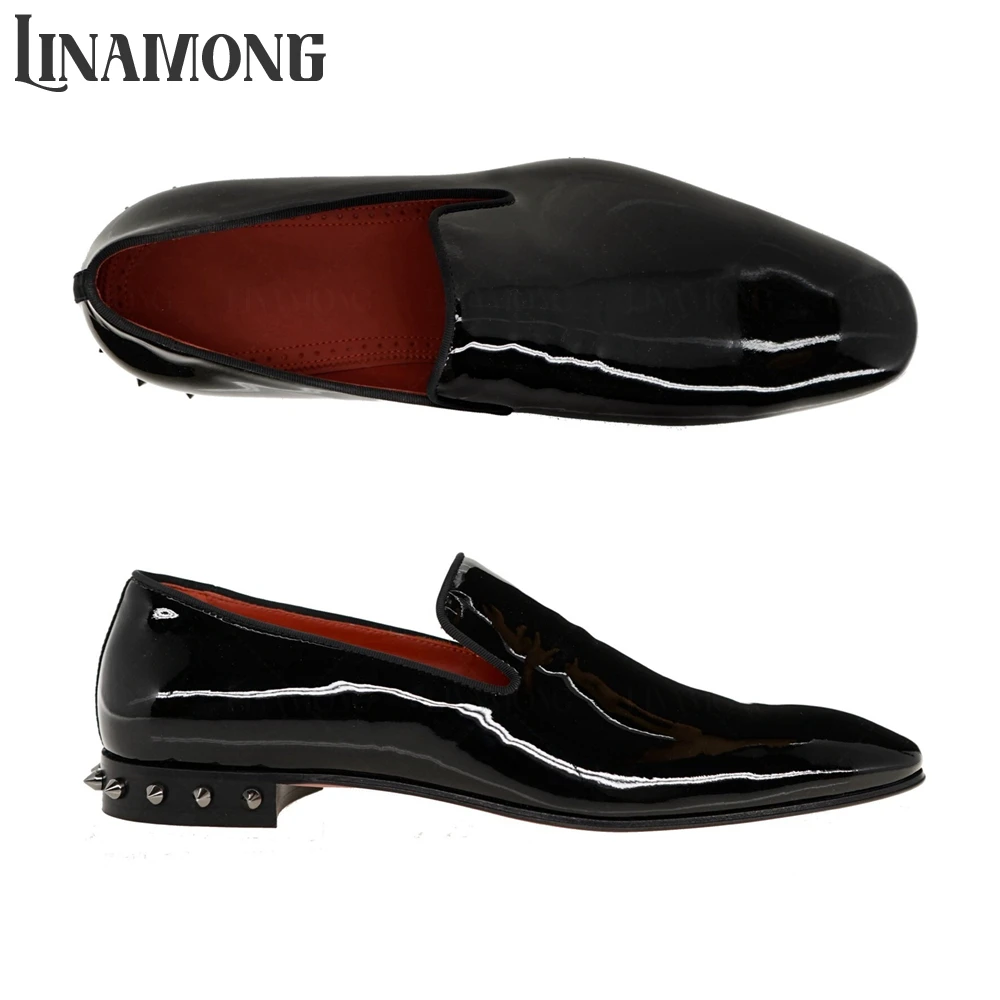 Siyah Rugan Deri Perçinli Loaf - Patent Leather Oxford incelemesi ve fiyatı