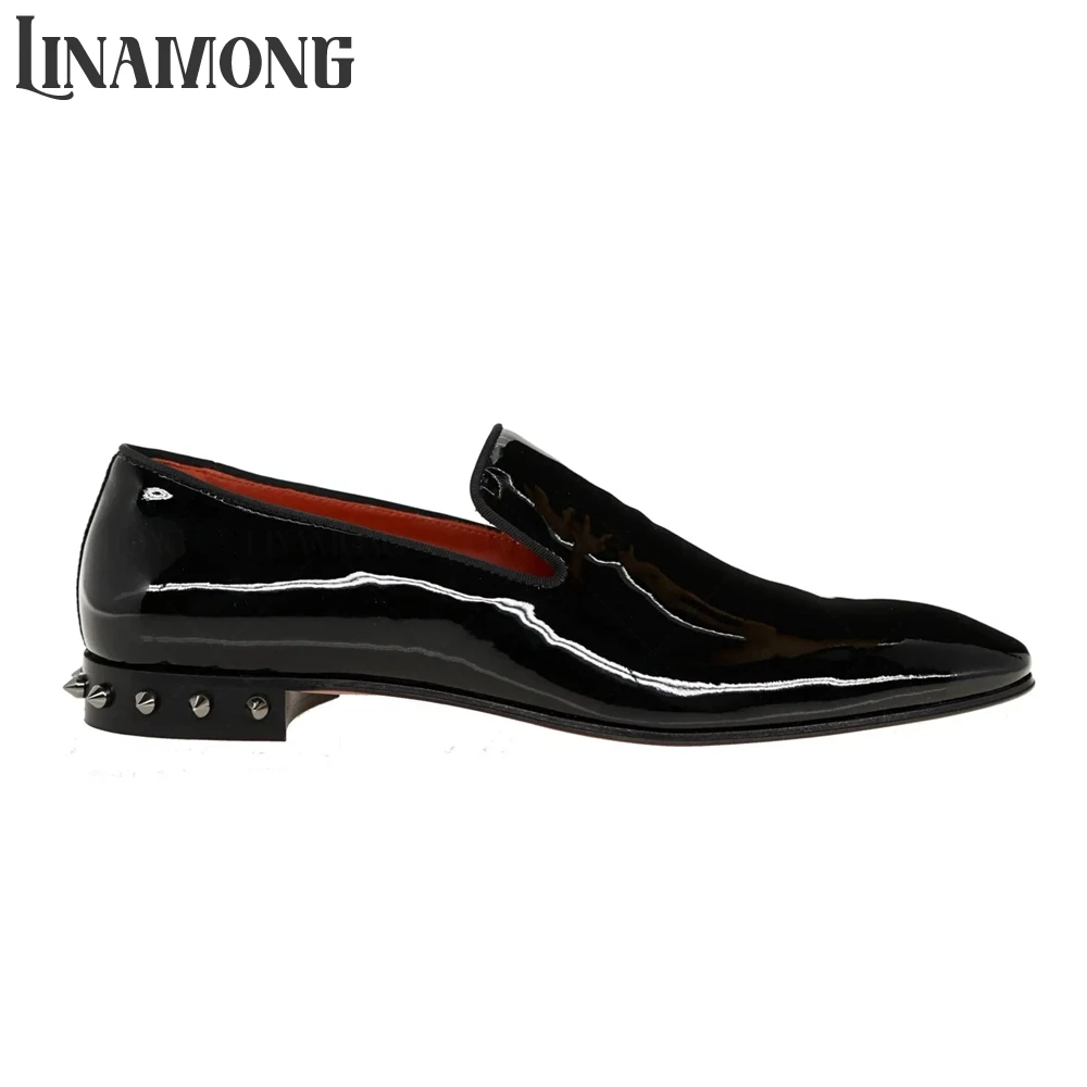 Siyah Rugan Deri Perçinli Loaf - Patent Leather Oxford incelemesi ve fiyatı