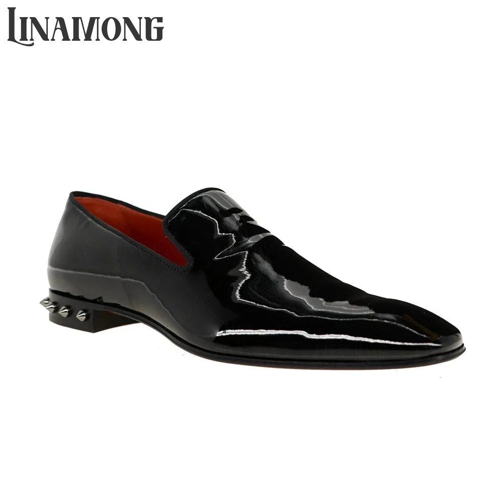 Siyah Rugan Deri Perçinli Loaf - Patent Leather Oxford incelemesi ve fiyatı